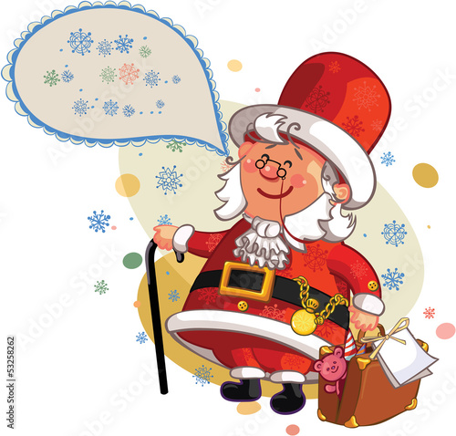 santa gentleman