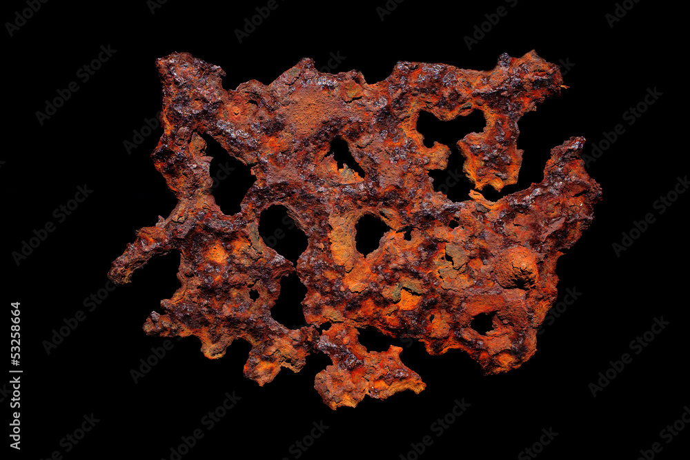Obraz premium Detail of rusty metal