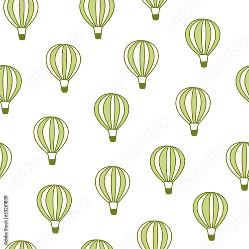 Hot air balloon pattern