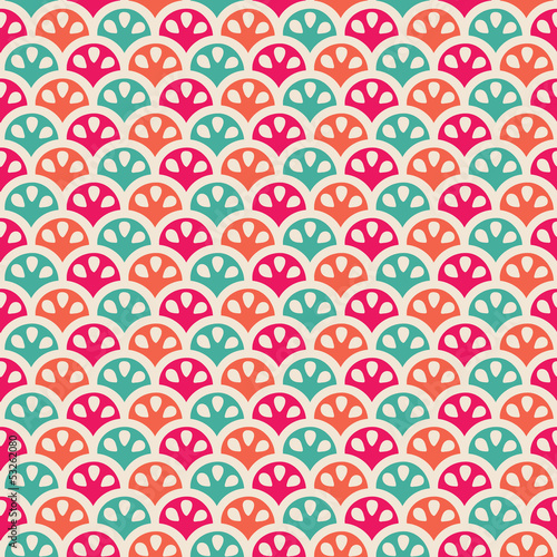 Seamless color pattern