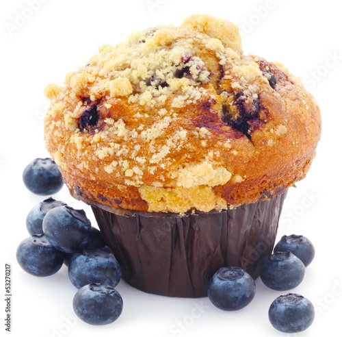 Canvas-taulu Blueberry Muffin