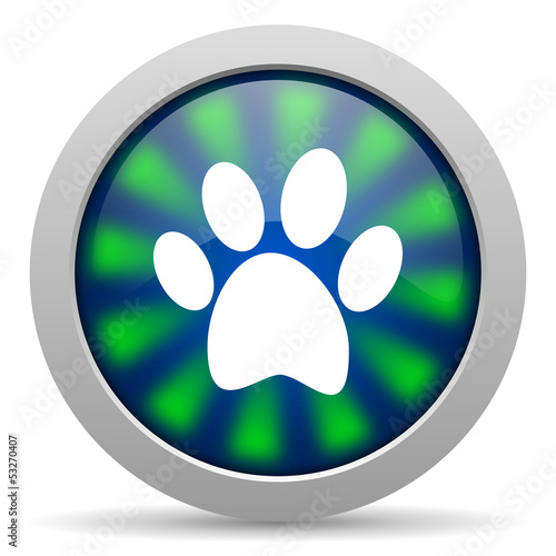 animal footprint icon