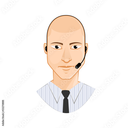 Customer service avatar