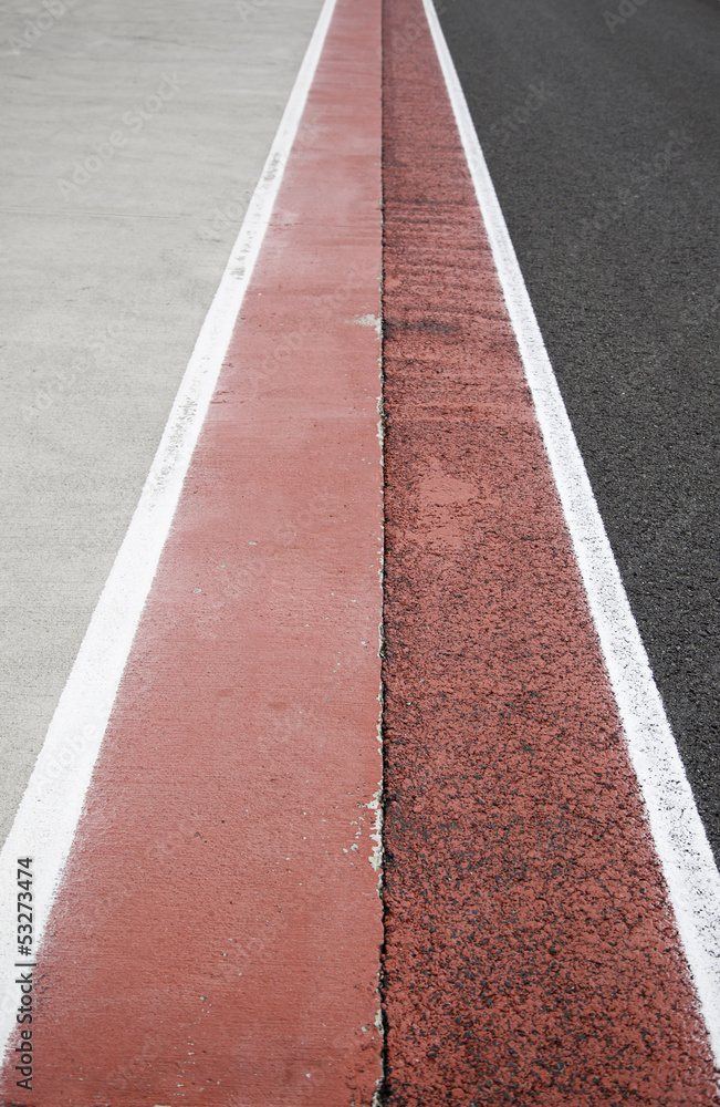 Obraz premium Asphalt racing circuit