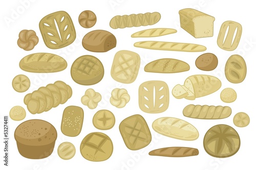Various Breads Set
