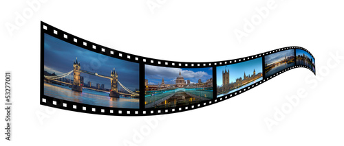 Photography london film strip