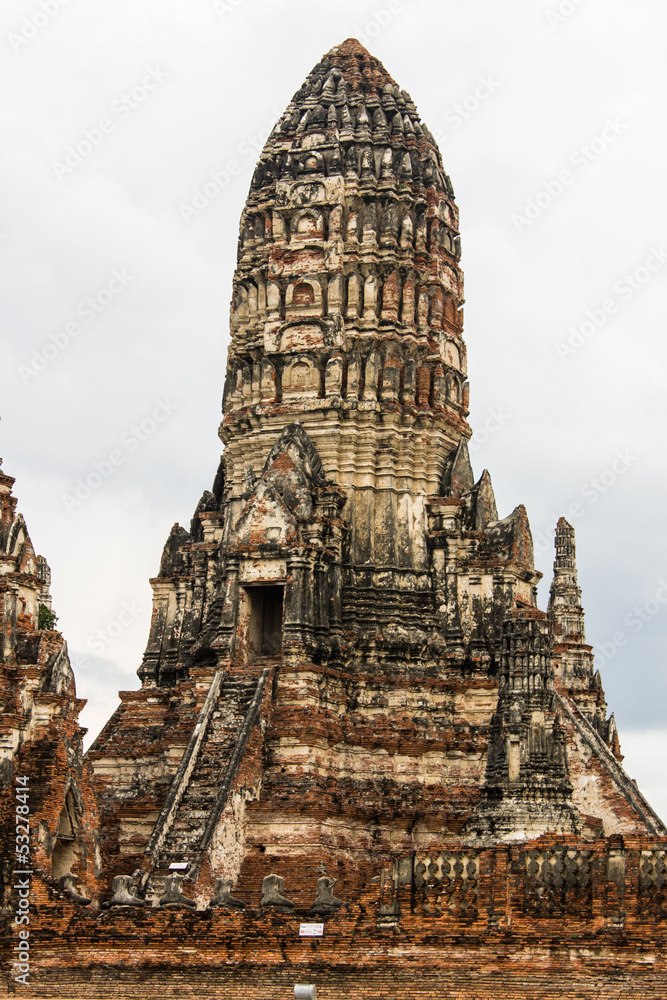 Wat Chaiwatthanaram Temple in Ayutthaya Wat Chaiwatthanaram Temple in Ayutthaya