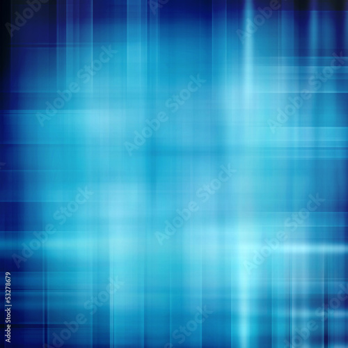 Abstract blue background with blurred lines
