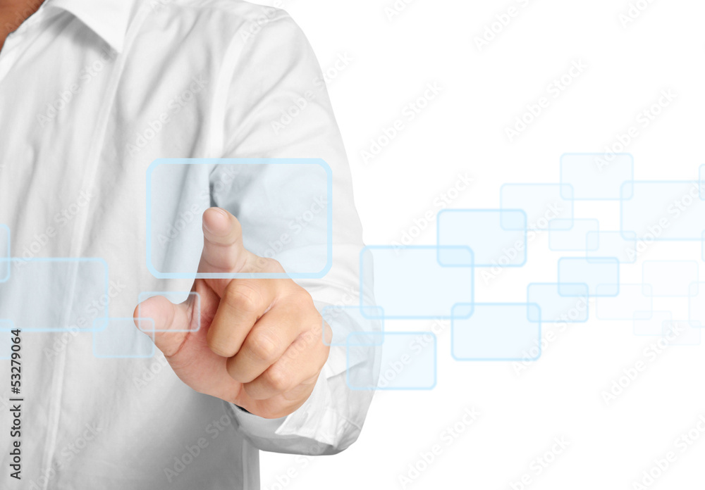 hand pressing touchscreen button hand pressing touchscreen button