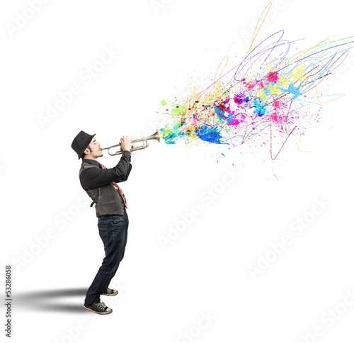Konstfotografi Trumpeter
