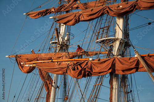 Tall Ship - sails