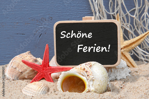 Schöne Ferien!