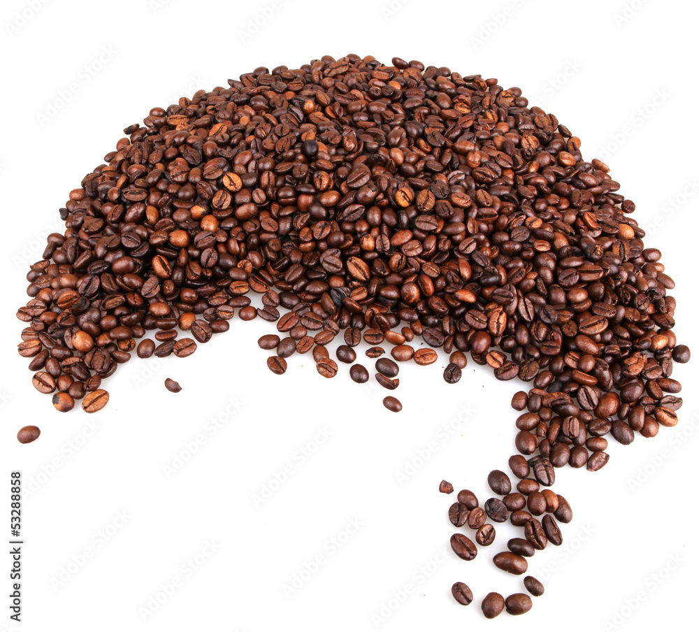 Naklejka premium coffee beans