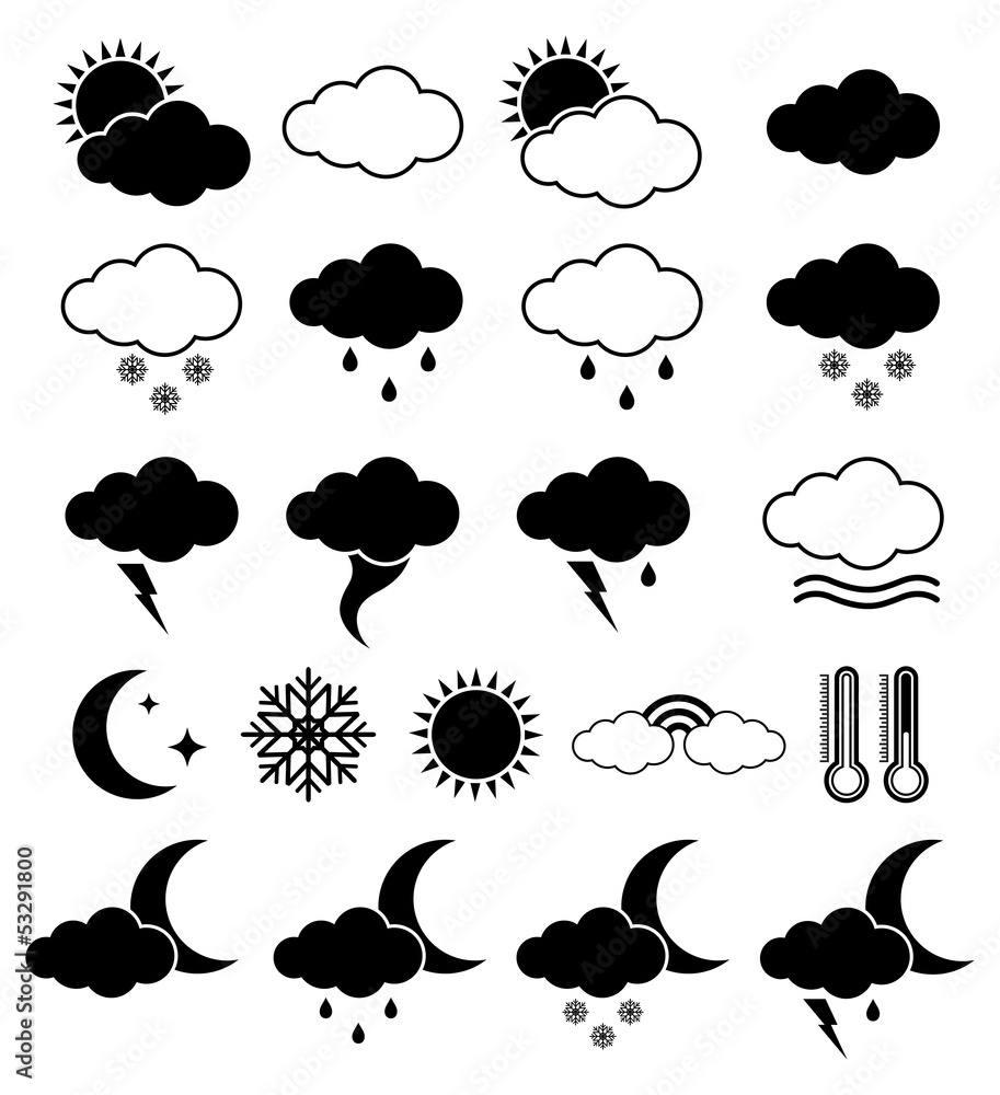 Weather icons Weather icons