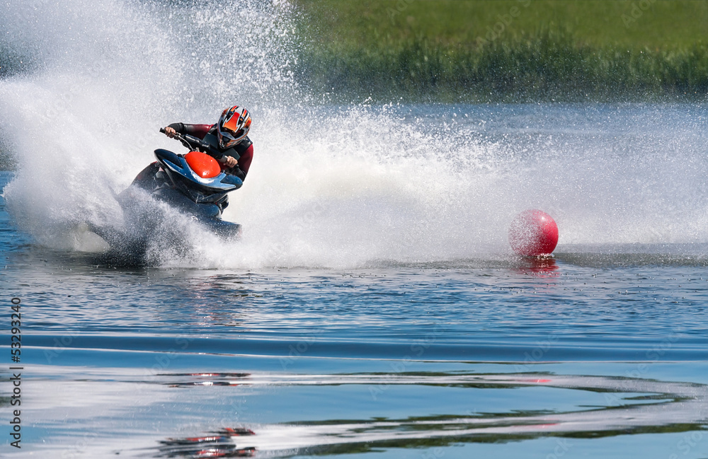 Jet ski water sport