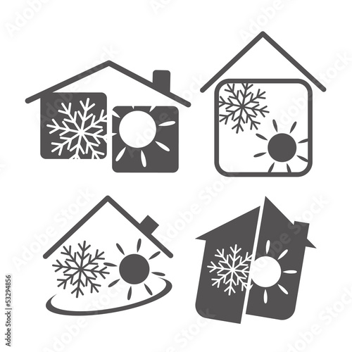 air conditioning in the house, the design of business