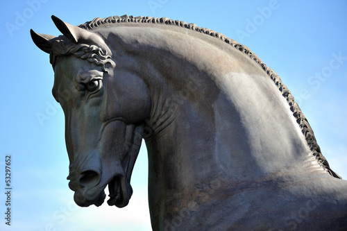 Milano - Ippodromo San Siro - cavallo di Leonardo photo