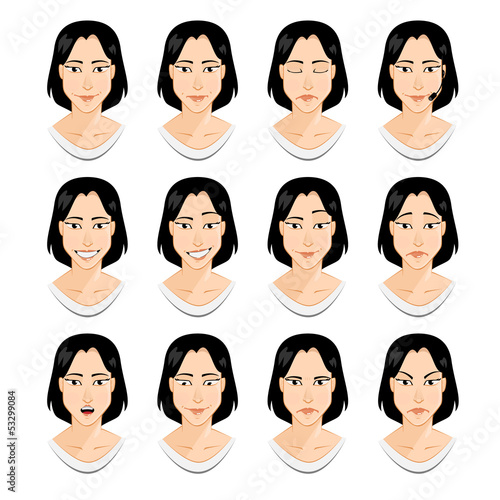 Avatar: girl emotions