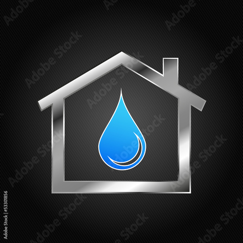 House Logo, water