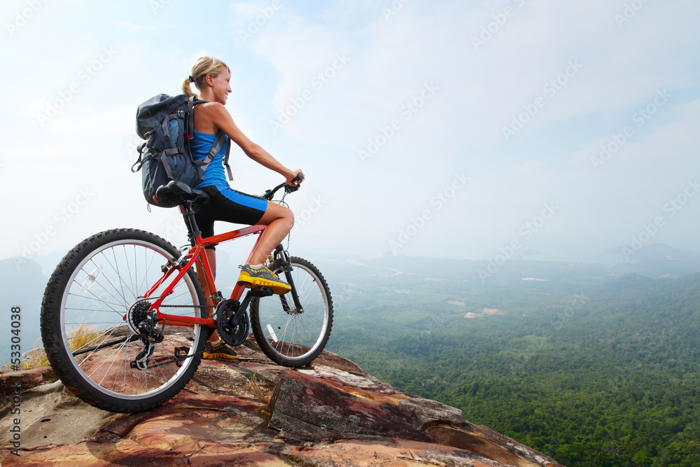 Fototapeta premium Hiker