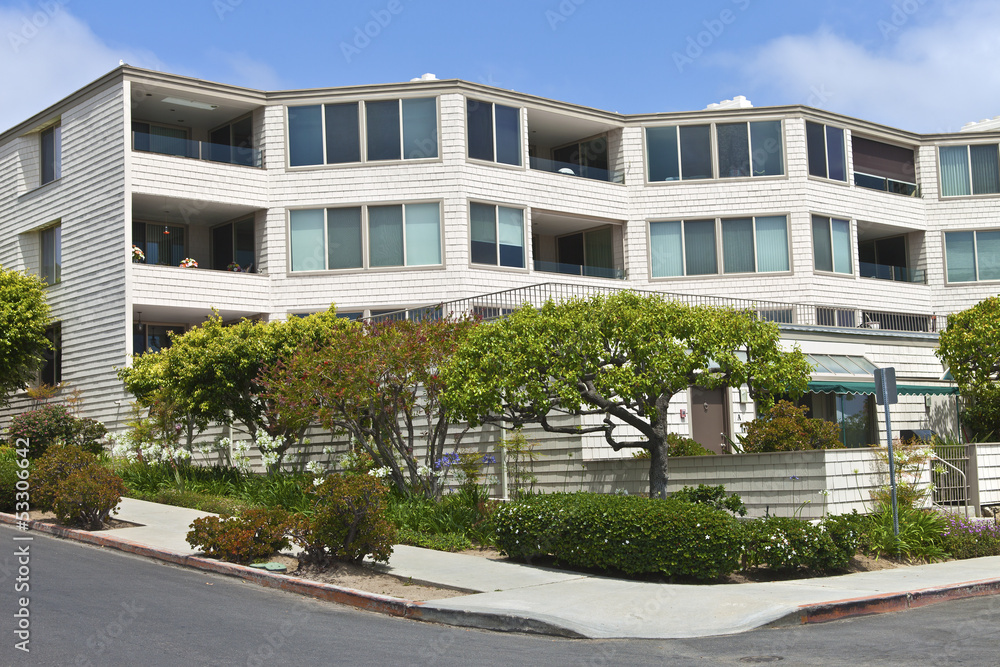 Condominiums in Point Loma San Diego california.