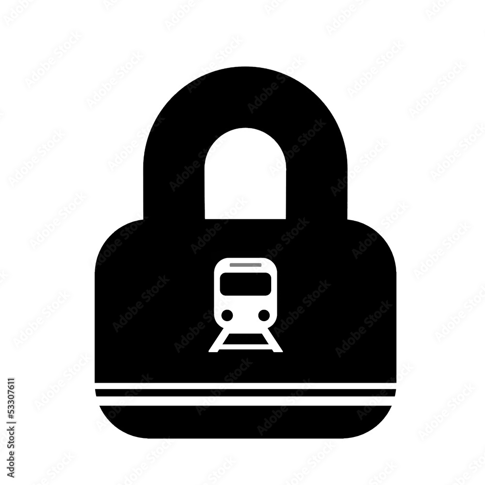 Métro dans un cadenas Métro dans un cadenas