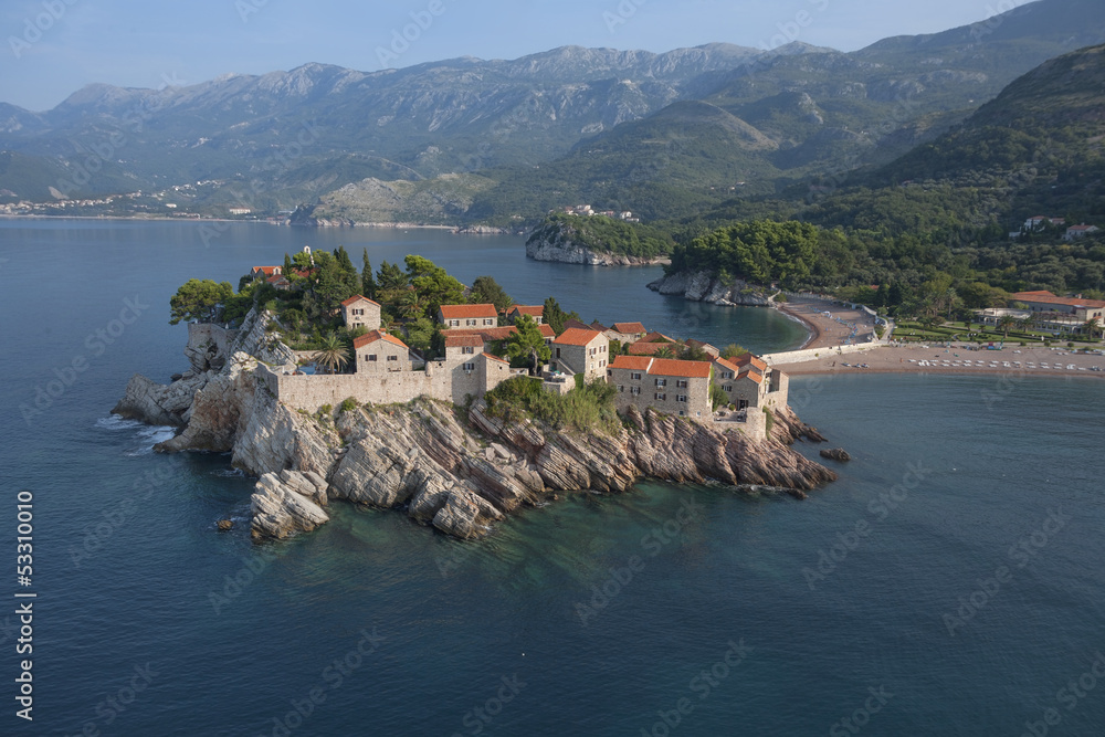 Ταπετσαρία Sveti Stefan, island resort, Montenegro