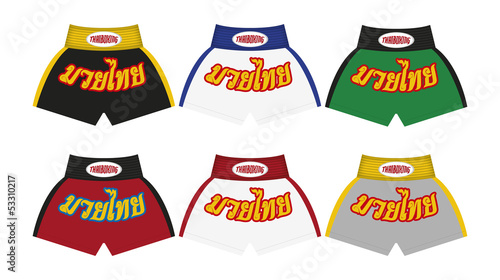 Thai Boxing Pants Man