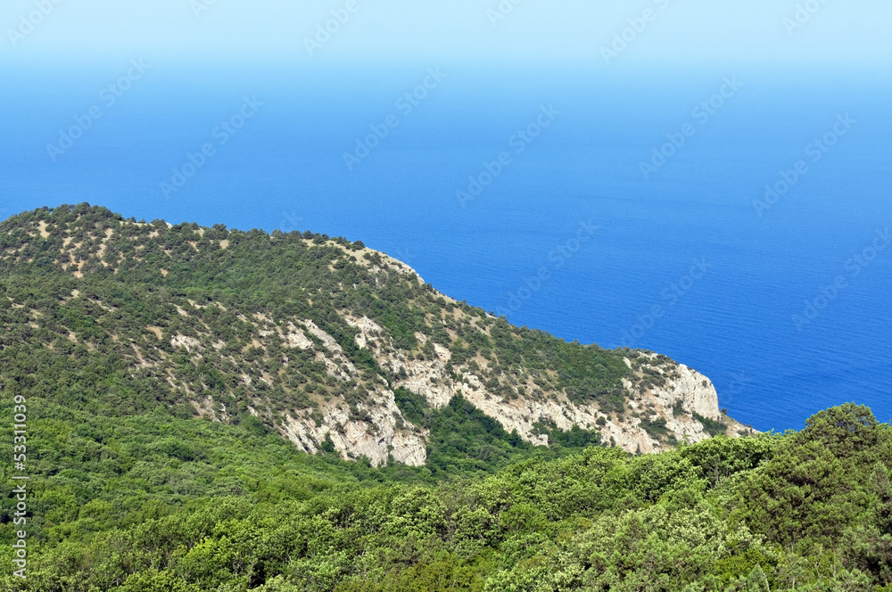Mountains and sea Mountains and sea
