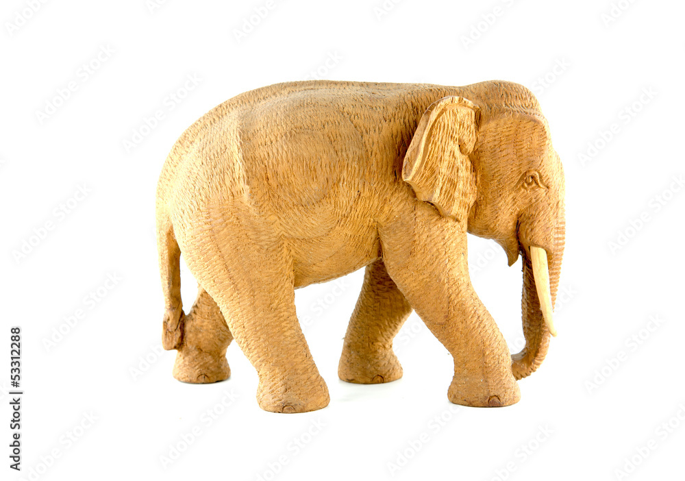 Obraz premium wooden elephant
