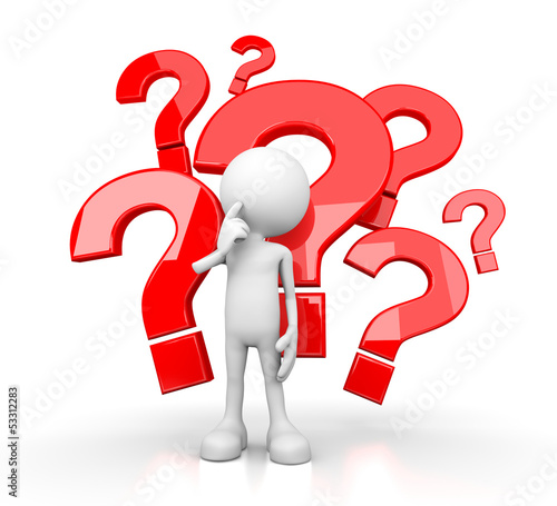 3D Minimalistic Person - Questions