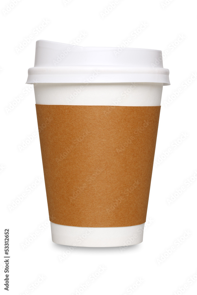 テイクアウト用コーヒーカップ/切り抜き画像 テイクアウト用コーヒーカップ/切り抜き画像