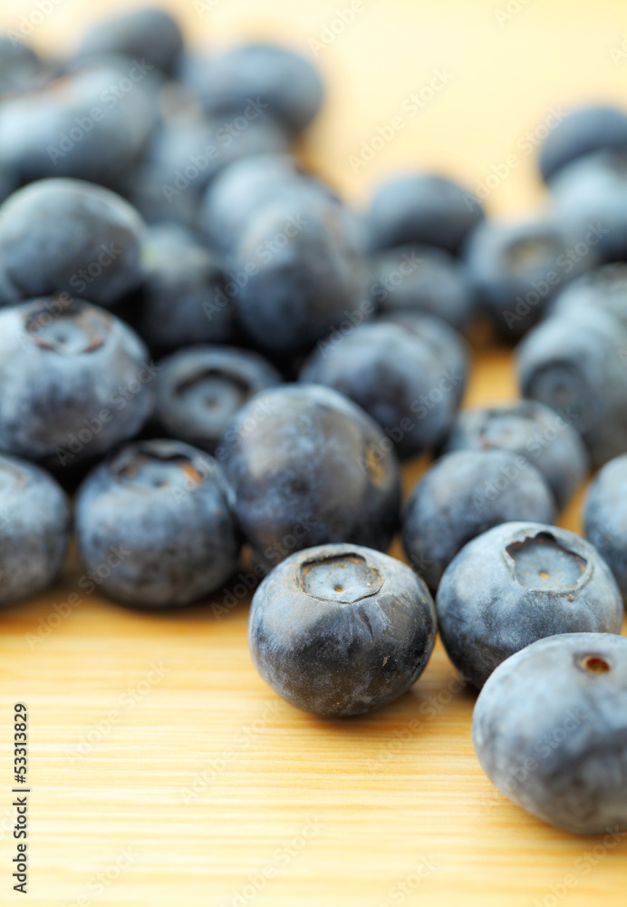 Heap of blueberry
