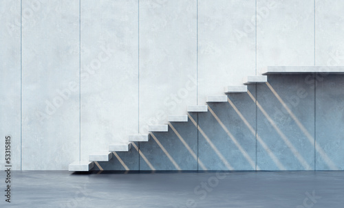 Obraz na plátně minimalism style stairs