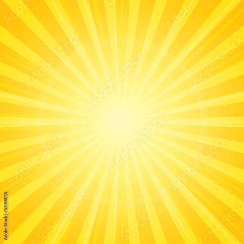 sun with rays background