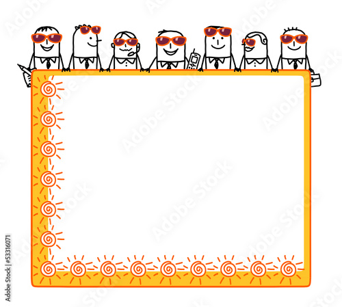 summer team & blank board