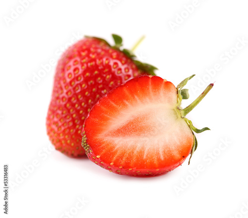 One and a half strawberry