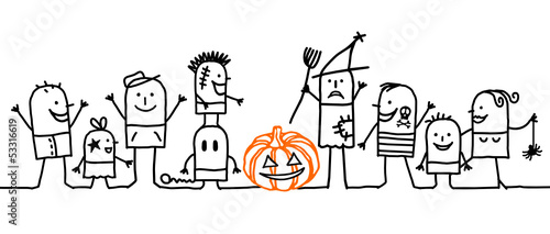 Halloween group