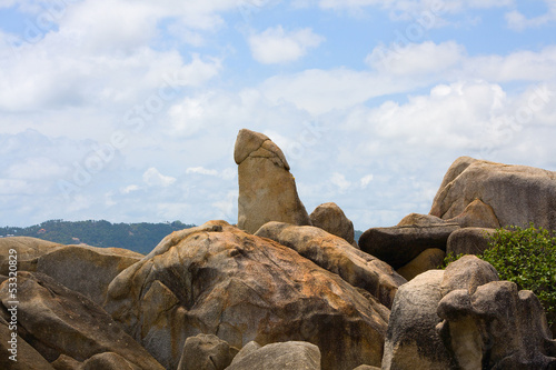 Phallic Grandpa Rock, Koh Samui, Thailand