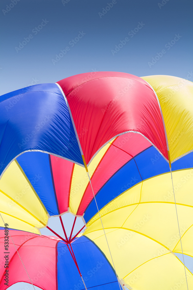 Fototapeta premium colorful parachute