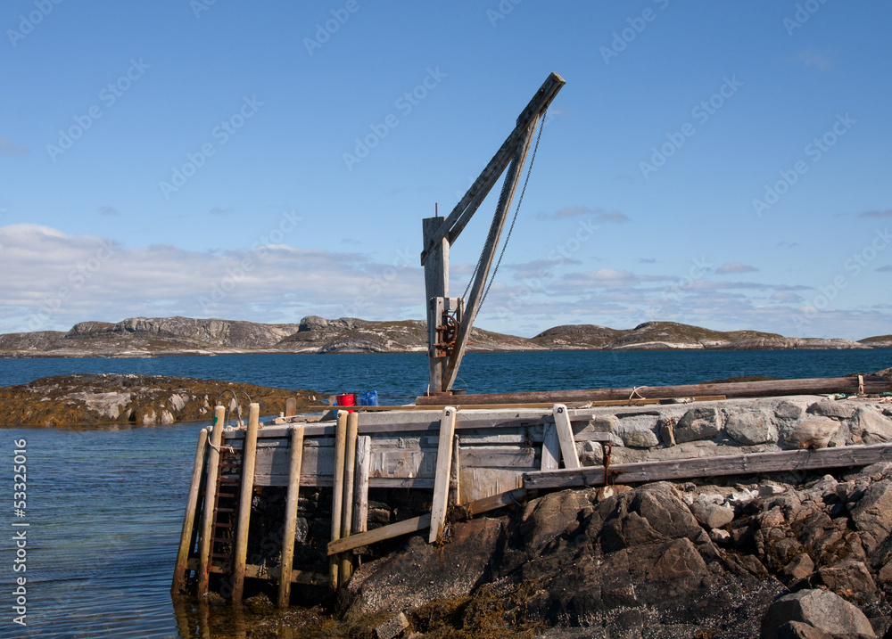 Stone quay