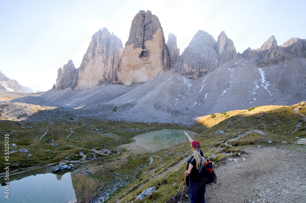 Fototapeta premium Drei Zinnen - Dolomiten - Alpen