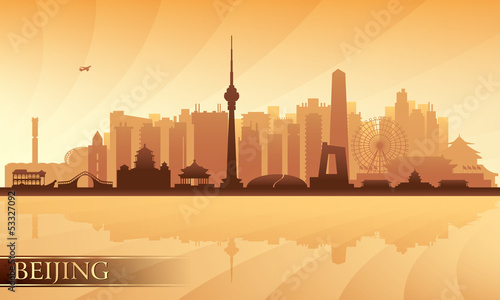 Beijing city skyline