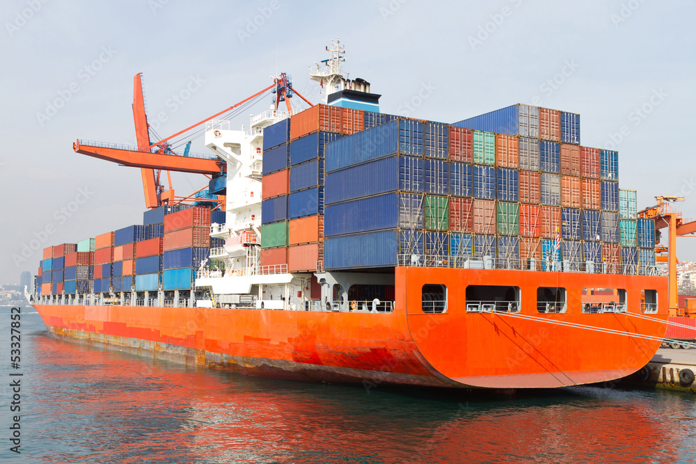 Fototapeta premium Container Ship