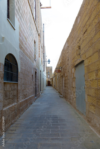 Maltese architecture in Rabat  Victoria 