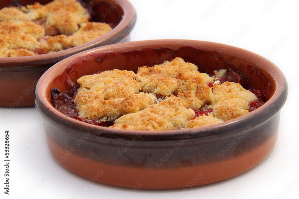 crumble crumble
