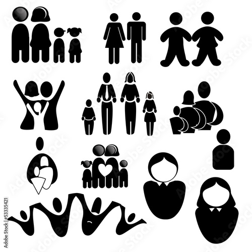 family silhouettes