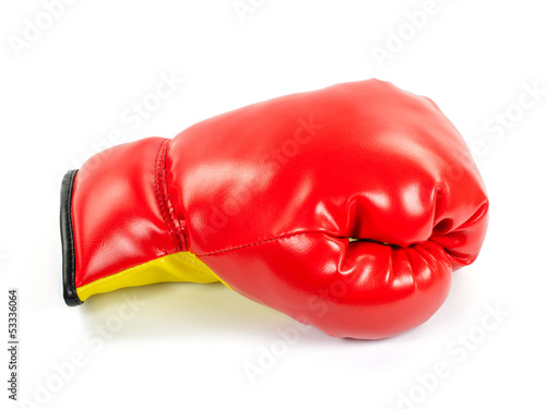 Red boxing glove © nuttapongg