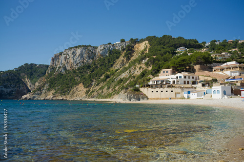 Calm Costa Blanca beach