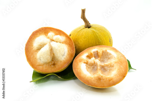 Santol, tropical fruit .